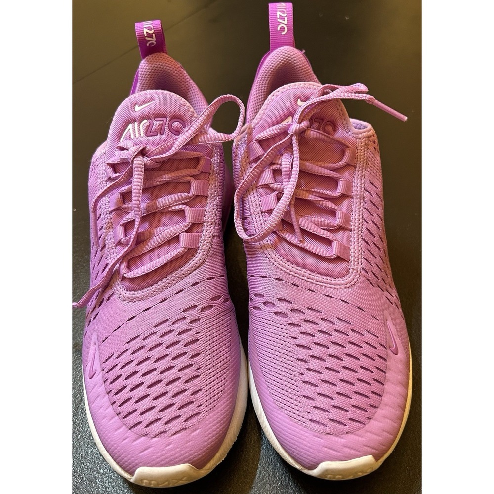 Nike Air Max 270‎ Womens Purple Size 7Y Slip On Style Code 943345-501 Year 2023